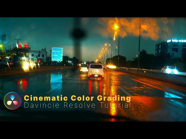 Cinematic Color Grading In DaVinci Resolve Tutorial