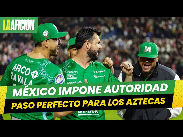 México termina perfecto en la primera fase de la Serie del Caribe; apalea a Japón