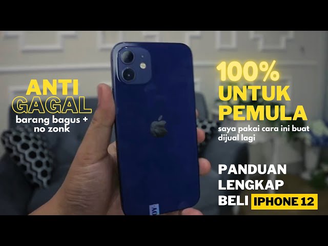 Tips Dasar Beli iPhone 12 Bekas, Wajib Tau Di Tahun 2022 - Tips Pedagang #iphone12