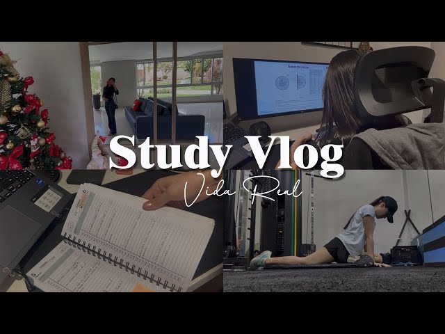 Study With Me Vlog #8 📚 Organização com Agenda 2025 , Estudos para Concursos e Volta à Corrida 🏃‍♀️🏅