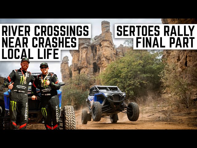 RIVER CROSSINGS, NEAR CRASHES, AND LOCAL LIFE TO FINISH THE SERTOES RALLY PART 4 | CASEY CURRIE VLOG