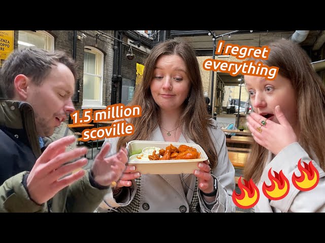 Hot Wing Roulette in London (1.5 Million Scoville!)