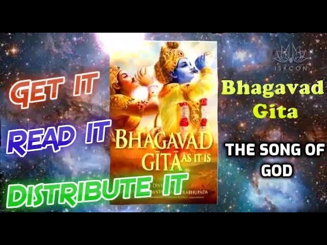 Get it, Read it & Distribute it ! Bhagavad Gita, the Song of God | Views of successful people