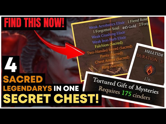 Diablo 4: *NEW* Hidden "Mystery" Chest in Helltide! Find this now!