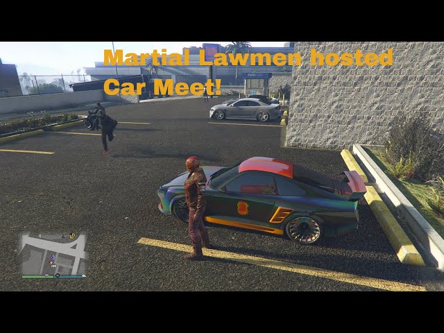 My crew Commish hosting a car meet for his Tik Tok followers!