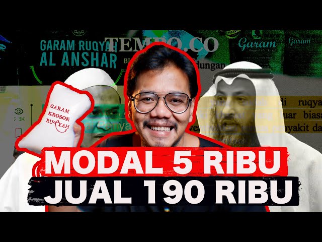 Garam Ruqyah adalah Bisnis Kriminal & Penipuan