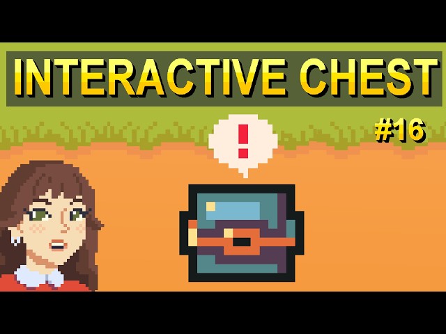 Add Interactions with an Item Chest - Top Down Unity 2D #16