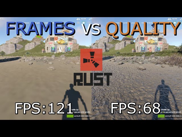 How to get BETTER PERFORMANCE in Rust - Maximize FPS