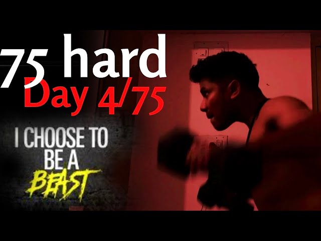 🌟 Day 4/75 Hard  Vlog  |  Becoming BEAST 👺 | ⚡️ Student Edition ⚡️