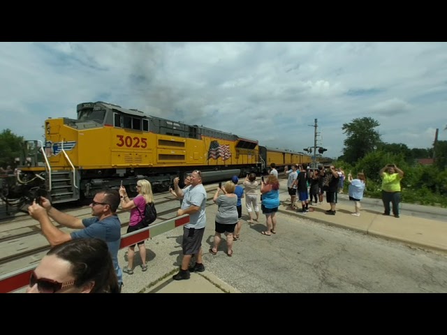 Union Pacific Big Boy Steam Locomotive No. 4014 - June 26, 2019 - VR180 Video