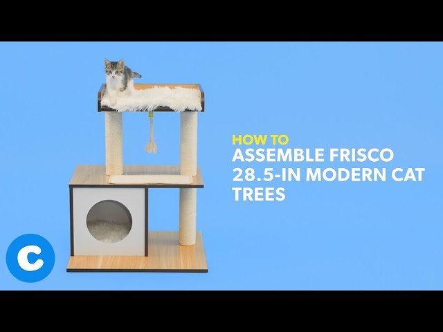 How to Build Frisco 28.5-Inch Modern Cat Trees | Chewy