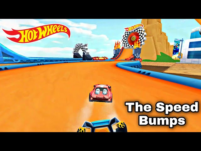 Hot wheels Unlimited Gameplay - New Track Piece : The Speed Bumps