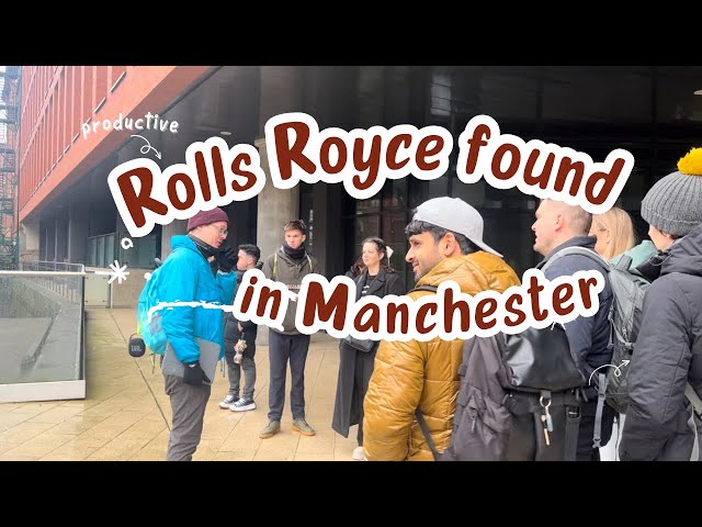 Rolls Royce was found in MCR! Many More  #travelvlog #manchester #unitedkingdom #england