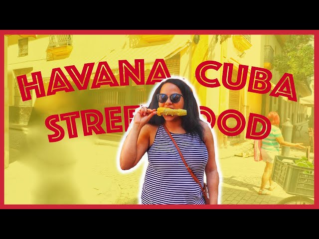 CUBAN STREET FOOD TOUR | Eating like the locals in HAVANA CUBA| Havana CUBA Travel Vlog