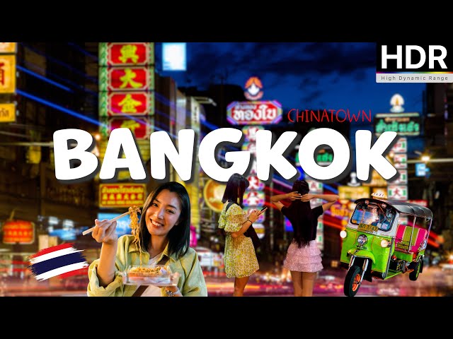 🔥 Exploring Bangkok's Chinatown! The cheapest street food experience | Walking Thailand - ⁴ᴷ (HDR)