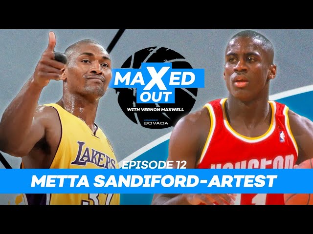 "The guy who threw the drink on me...we're friends now!" | Metta Sandiford-Artest | MaXed Out #12