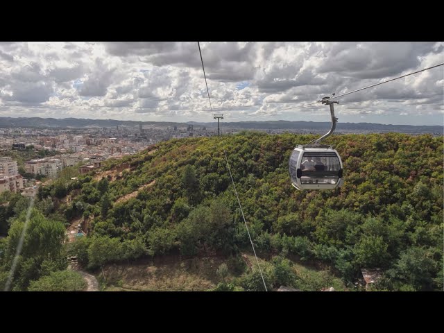 Dajti Express Cable Car in Tirana, Albania 🌄