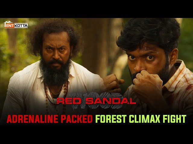 Red Sandal Wood | Adrenaline Packed Forest Climax Fight | Vetri | Diya Mayuri | Tentkotta