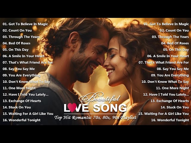 Beautiful Love Songs Of 70s 80s 90s - Best Romantic Love Songs | Love Songs 2024