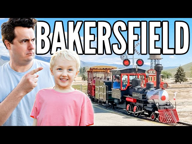 One day in Bakersfield with 6 Kids! Family Travel ✨