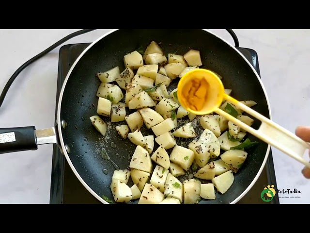 Crispy Indian Potato Fry | Whole30 Recipe | F for Food