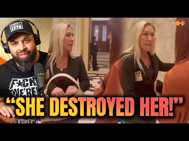 Marjorie Taylor Greene GOES OFF and EMBARRASSES Woke Reporter Who Tried to Ambush her!