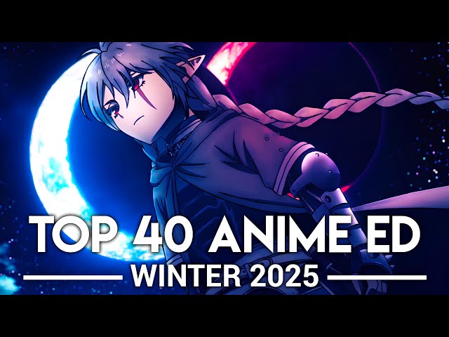 My Top 40 Anime Endings - Winter 2025