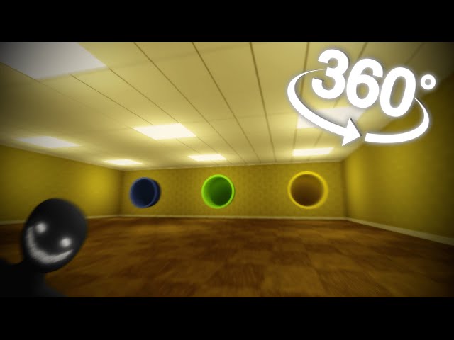 360º VR | THE BACKROOMS WATER SLIDES | Found Footage