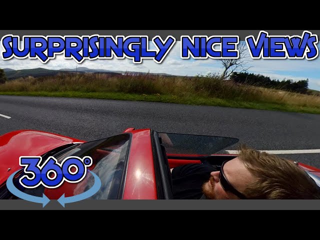 POV Ayrshire To Dumfriesshire On The Long A713 The One With The Nissan In It | VR 360° Just A Drive