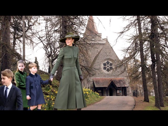 Princess Catherine reunites with royal family members in surprise Balmoral appearance