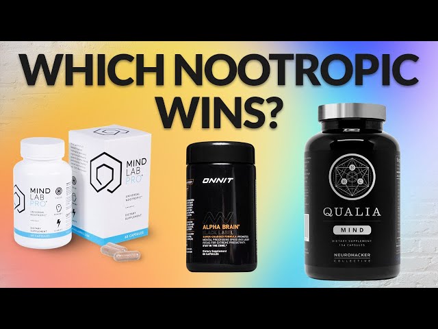 Alpha Brain Black Label VS Mind Lab Pro VS Qualia Mind - Which is THE BEST Supplement?