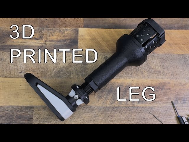 3D Printed Prosthetic Leg