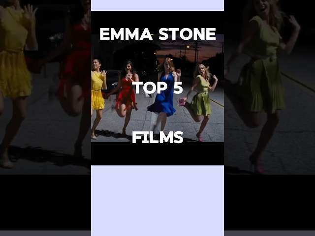 Oscars Nominees | Emma Stone | Top 5 Films #shorts #oscars