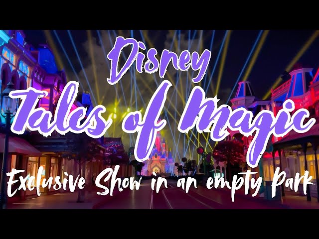 Disneyland Paris - Exclusive Disney Tales of Magic Show in an empty Park ✨Press Event - Full Show