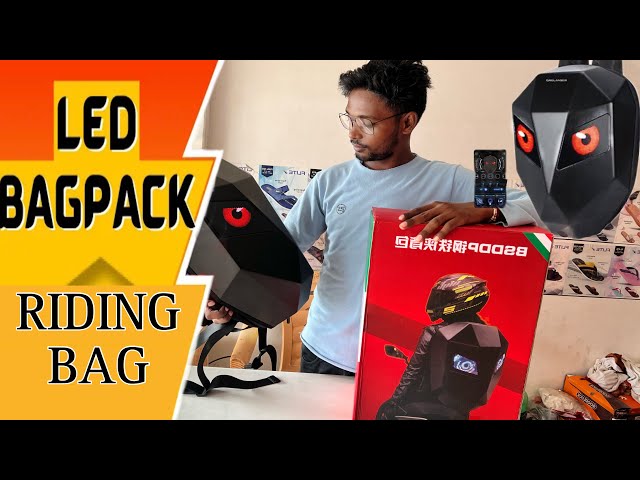 Most trending led bagpack @TechnicalGuruji