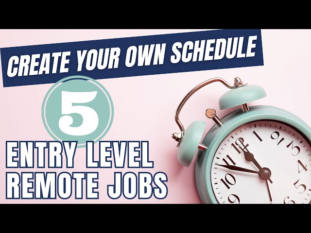 MAKE YOUR OWN SCHEDULE JOBS - Fully Remote 1099 Jobs - Flexible Schedule - WFH