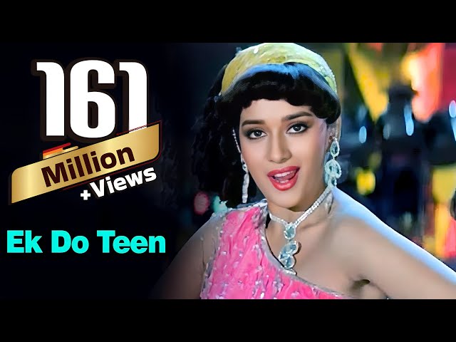 Ek Do Teen | Tezaab (1988) | Madhuri Dixit | Alka Yagnik | Bollywood Dance Songs