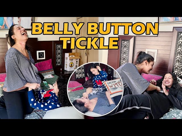 belly button tickle challenge funny vlog most requested /sanober noor vlogs