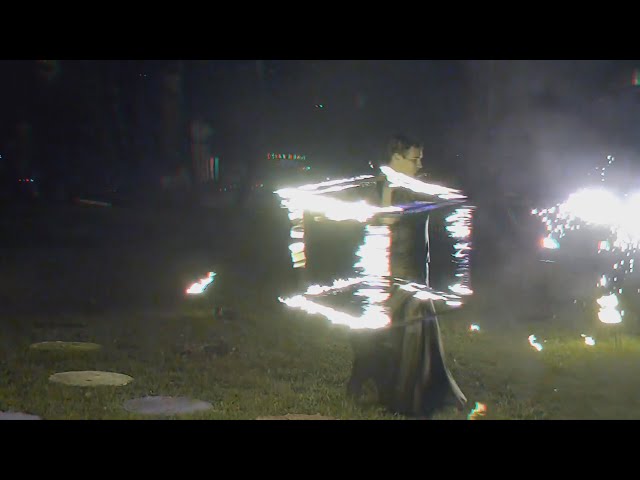 Fire show 3D VR 180 4K