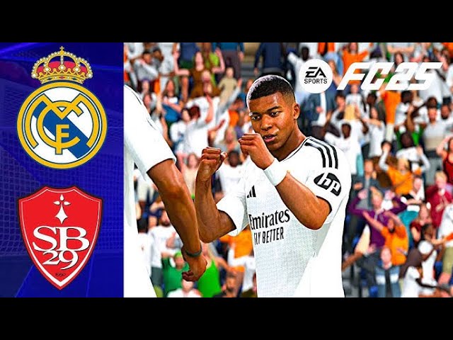 EA SPORTS FC 25 Real Madrid VS Stade Brest 29