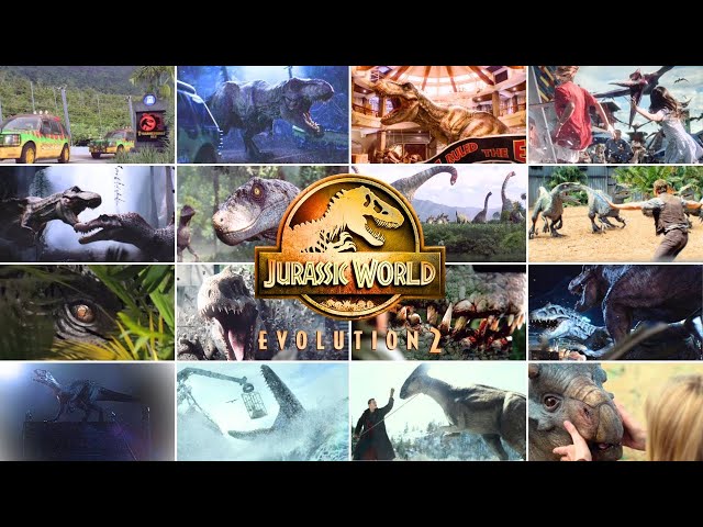 [1993~2022] History of Jurassic series! Jurassic World Evolution 2