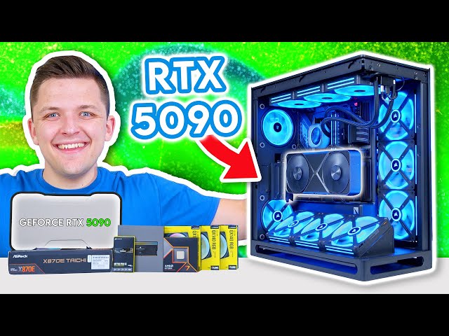 Ultimate RTX 5090 Gaming PC Build 2025! 🚀 [Testing NVIDIA's Latest GPU at 4K & 1440p]