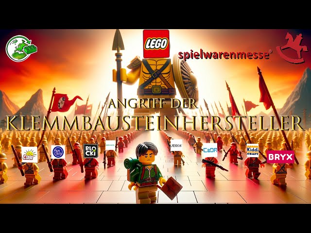 LEGO auf der Spielwarenmesse 2024 - alternative Klemmbausteinhersteller auf dem Vormarsch