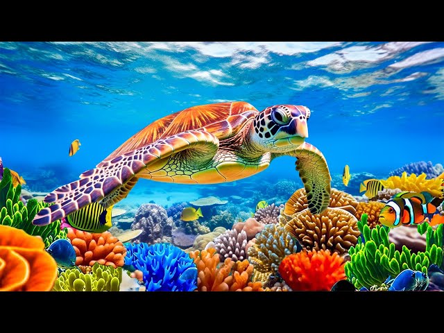 Ocean of Colors: Calming Music and Wonderful Animal Photos 🐠