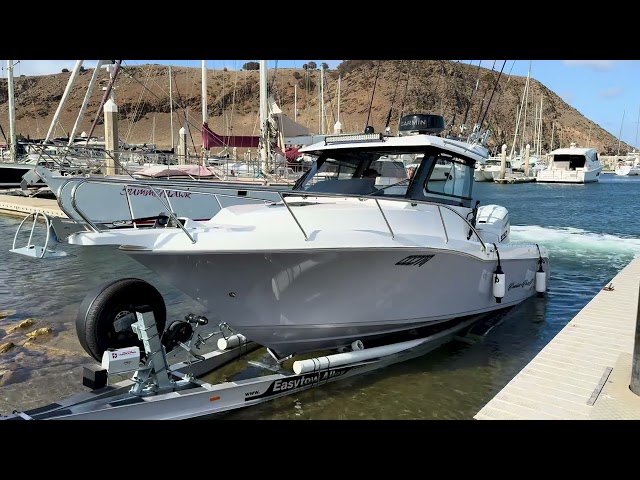 Launching the all new Cruise Craft 770HT with the L & R Boat Latch.