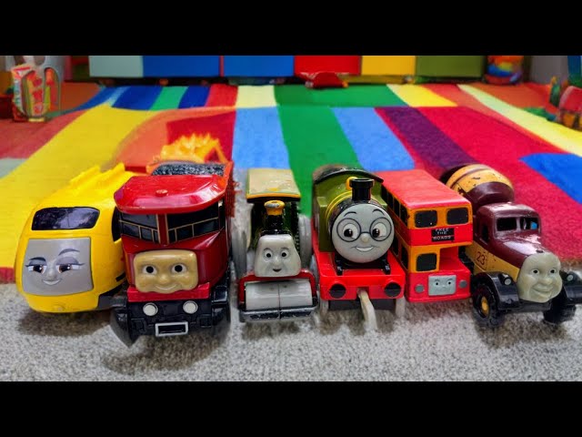 Thomas and Friends Tokyo Maintanance Factory for many unique toys Richannel Train Rainbow Kereta Api