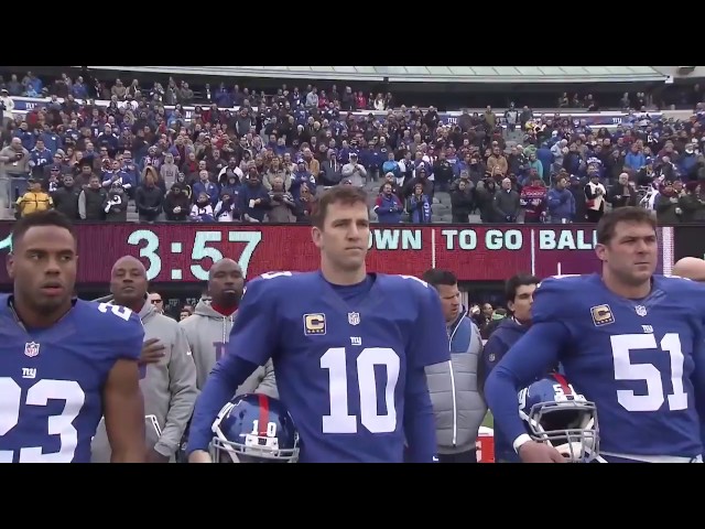 Lianah Sta. Ana - National Anthem - NY Giants vs Chicago Bears - MetLife Stadium