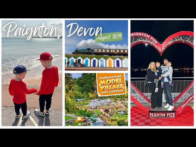 Our weekend in PAIGNTON 🏖️ & a trip to BABBACOMBE MODEL VILLAGE 🏡🏰