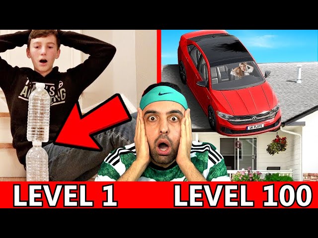 LEVEL 1 DEN LEVEL 100 E DÜNYANIN EN İMKANSIZ OLAYLARI !