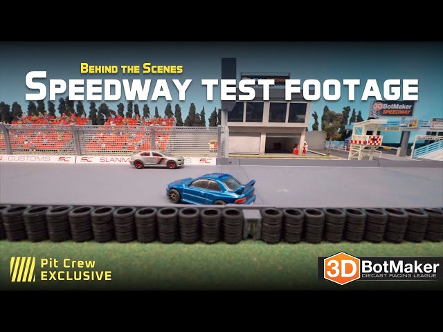 Behind the Scenes 3DBotMaker Speedway Test Footage